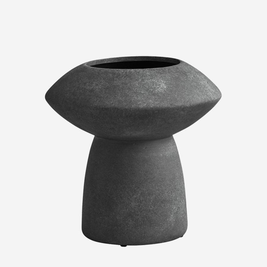 101 COPENHAGEN | Sphere Vase Fat Dark Grey