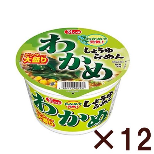 大黒食品 マイフレンド ビック わかめしょうゆらーめん 【12個セット】