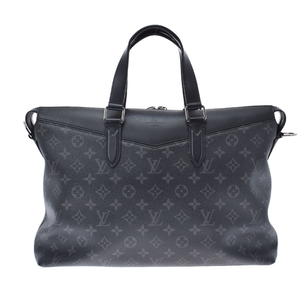 LOUIS VUITTON ルイヴィトン エクリプス エクスプローラー 2WAY 黒 M40566 メンズ モノグラムエクリプスキャンバス ビジネスバッグ ABランク 中古 