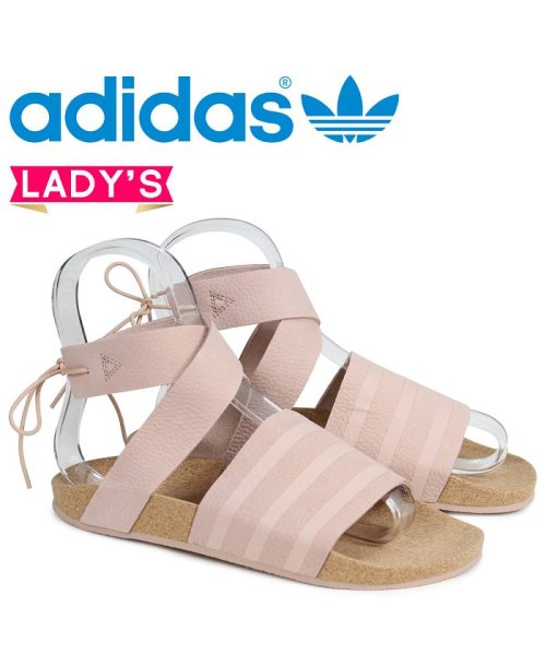 アディダス オリジナルス adidas Originals アディレッタ レディース サンダル ADILETTE ANKLE WRAP W CM8168 ピンク