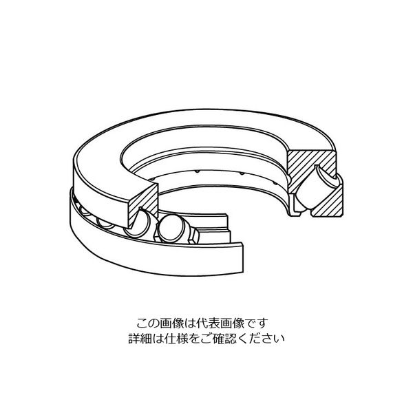 日本精工（NSK） スラスト自動調心ころ軸受 E