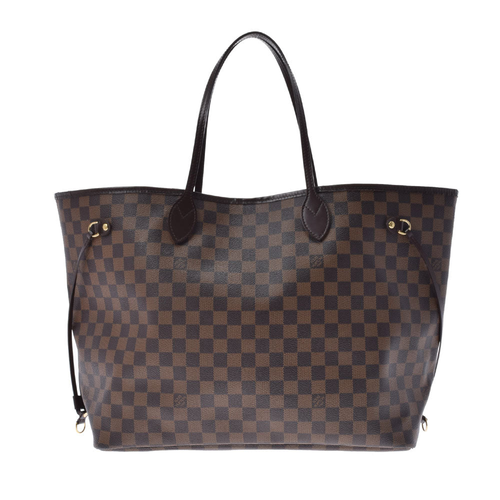 LOUIS VUITTON ルイヴィトン ダミエ ネヴァーフル GM 旧型 ブラウン N51106 ユニセックス ダミエキャンバス トートバッグ Bランク 中古 