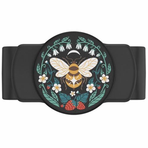 ＰＯＰＳＯＣＫＥＴＳ ＪＡＰＡＮ Slide Stretch Boho Bee Black with SQUARE Edges (四角い角) 806138