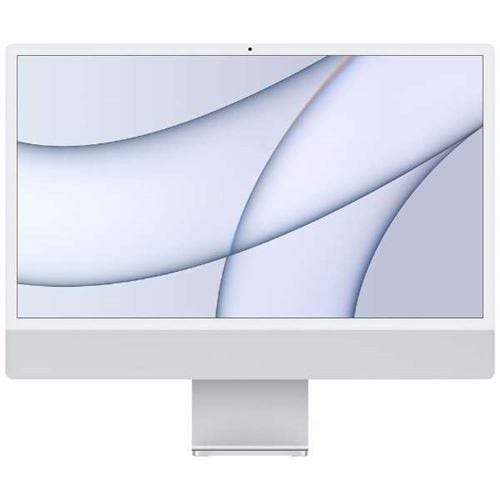 アップル(Apple) CTOモデル 16GBユニファイドメモリ 24インチiMac Retina 4.5Kディスプレイモデル 8コアCPU8コアGPU搭載Apple M1チップ 512GB シルバー CTOIMAC24005B