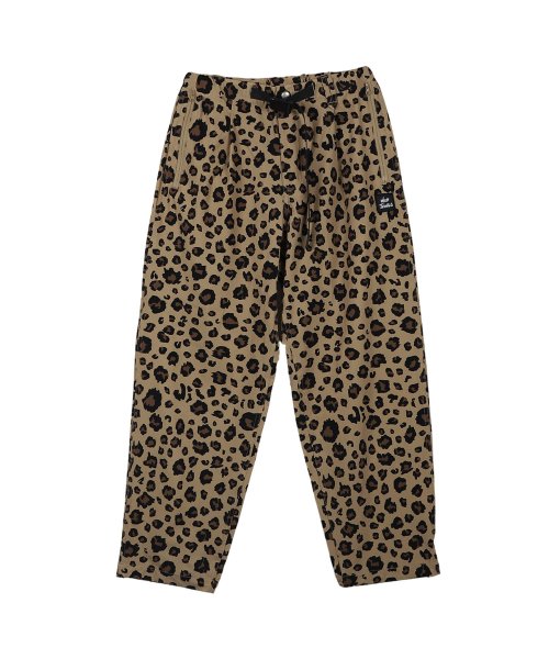 WILD THINGS ワイルドシングス パンツ プリントラックス メンズ PRINT LAX PANTS ブルー グリーン レオパード ヒョウ柄 WT240