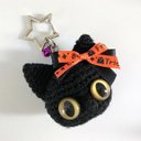 黒猫????ハロウィン☆キーホルダー・あみぐるみ