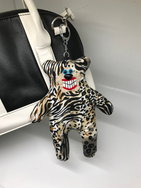 【9月下旬発送予定】KOKEHI375 BIG Plush Key Chain [animal pattern]