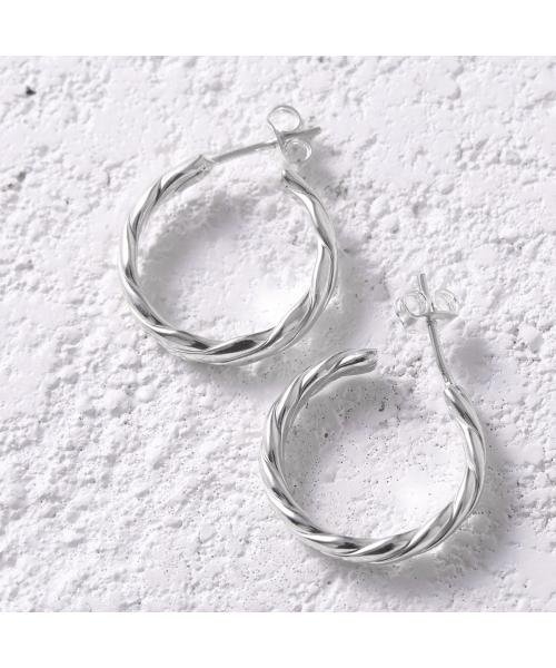 NINA&JULES フープピアス 21ER05 Small Twist Hoop