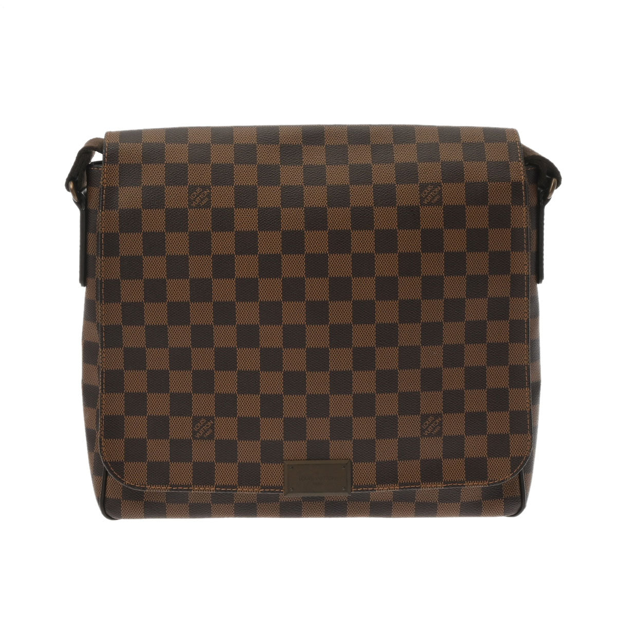 LOUIS VUITTON ルイヴィトン モノグラム ディストリクト MM ブラウン N41212 メンズ モノグラムキャンバス ショルダーバッグ ABランク 中古 