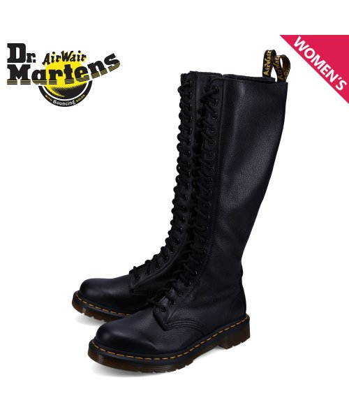 ドクターマーチン Dr.Martens 20ホール ブーツ ロングブーツ 1B60 レディース 20 EYE BOOTS ブラック 黒 23889001