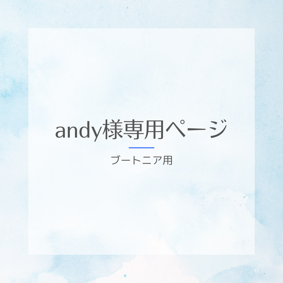 andy様専用 ブートニア