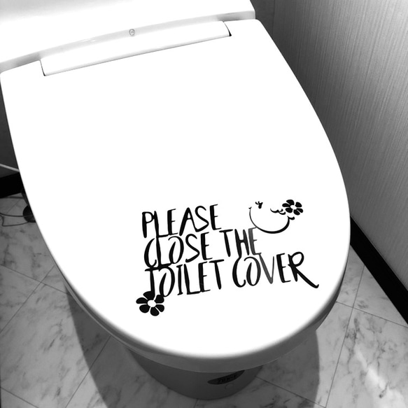 8.Toilet sticker