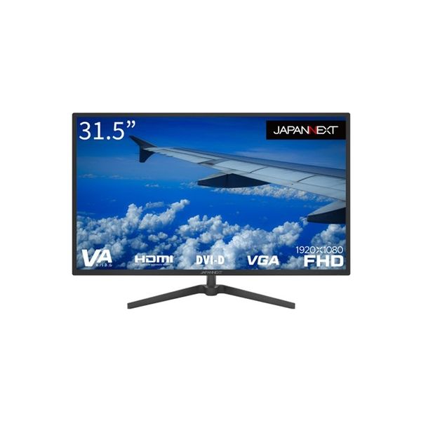 ジャパンネクスト 31.5インチ ワイド 液晶ディスプレイ JN-V315FHD 1個（直送品）