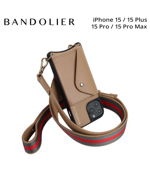 BANDOLIER バンドリヤー iPhone15 15Pro iPhone 15 Pro Max iPhone 15 Plus スマホケース スマホショルダ