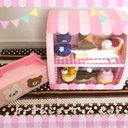 フェルトおままごと✩.*˚ ショーケース＆ケーキ屋さん サンプルページ