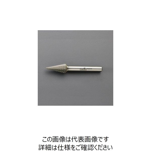 エスコ 6x18x50mm/6mm軸 超硬カッター(スチール用) EA819GL-281 1セット(2個:1個×2本)（直送品）