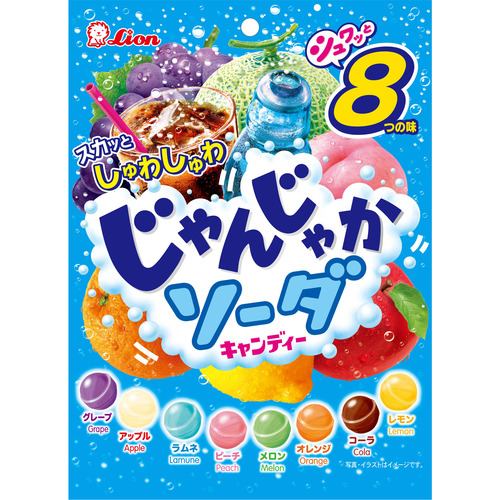 ライオン菓子 じゃんじゃかソーダ 114g