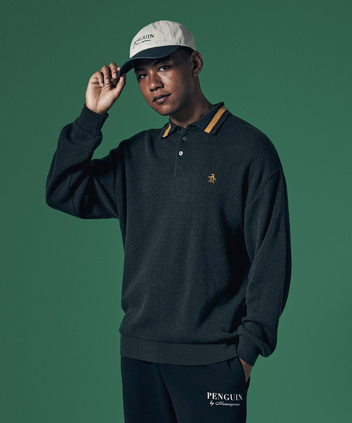 ペンギン　バイ　マンシングウェア/CLASSIC LINKS POLO SWEATER / クラシ･･･