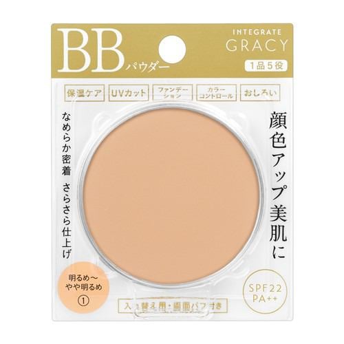 資生堂（SHISEIDO） グレイシィ エッセンスパウダーBB 1 (レフィル) 明るめ～やや明るめ (7.5g)