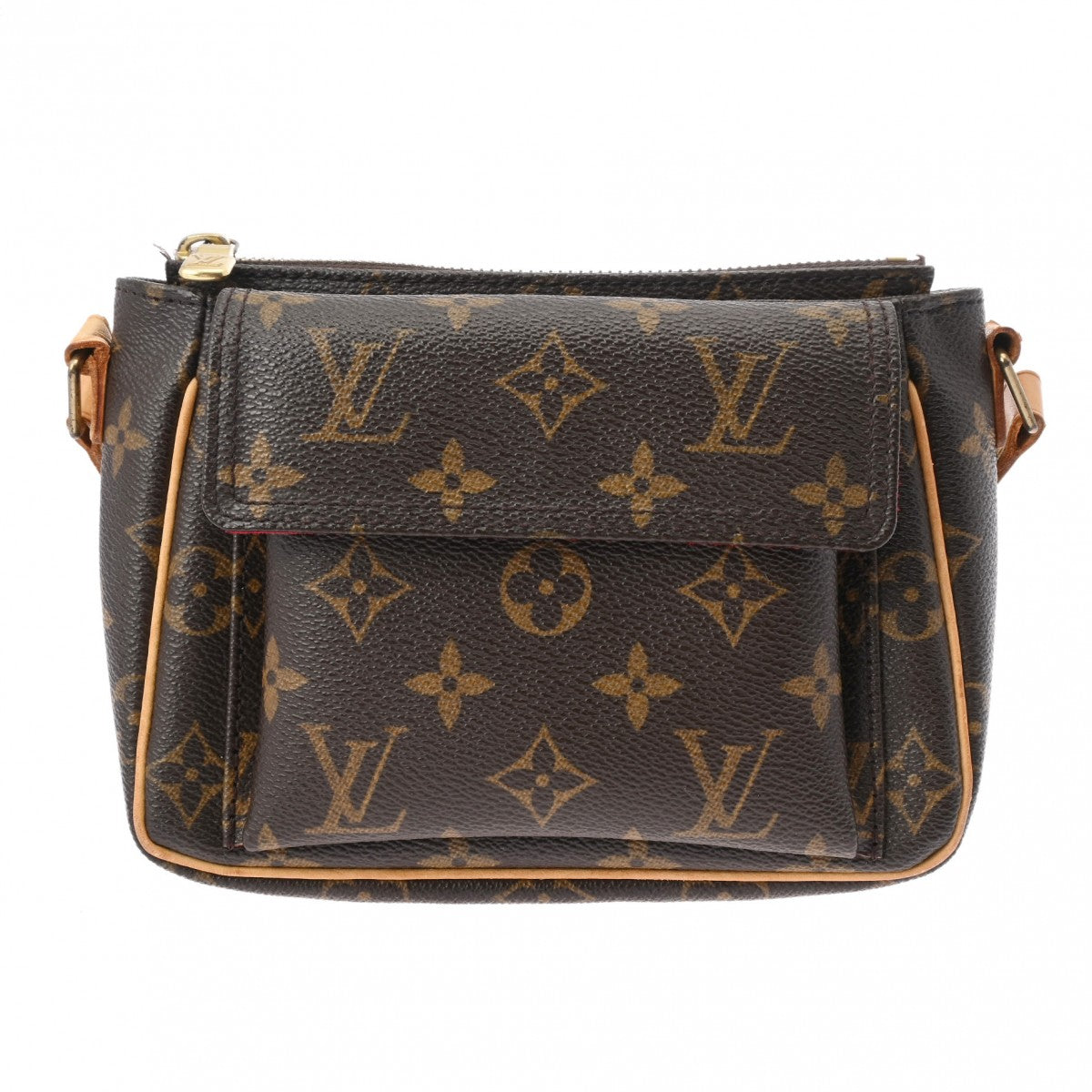 LOUIS VUITTON ルイヴィトン モノグラム ヴィバシテ PM ブラウン M51165 レディース モノグラムキャンバス ショルダーバッグ Bランク 中古 