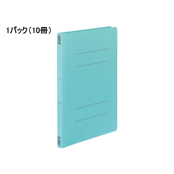 コクヨ フラットファイルV A4タテ とじ厚15mm 青 10冊 1パック(10冊) F835364-ﾌ-V10B