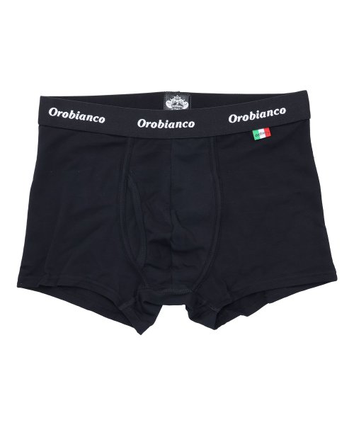 オロビアンコ Orobianco ボクサーパンツ 下着 インナー アンダーウェア メンズ 前開き M－L メンズ下着 男性 BOXER SHORTS ブラック