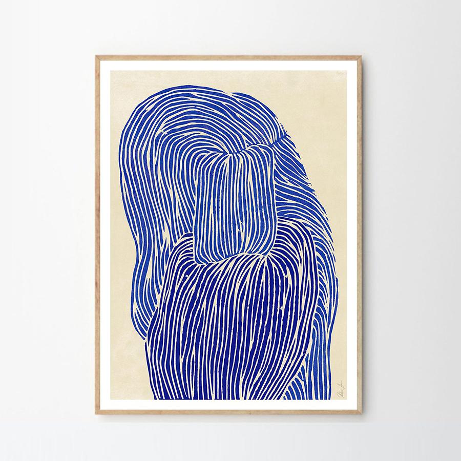 THE POSTER CLUB | Rebecca Hein Deep Blue 50×70cm