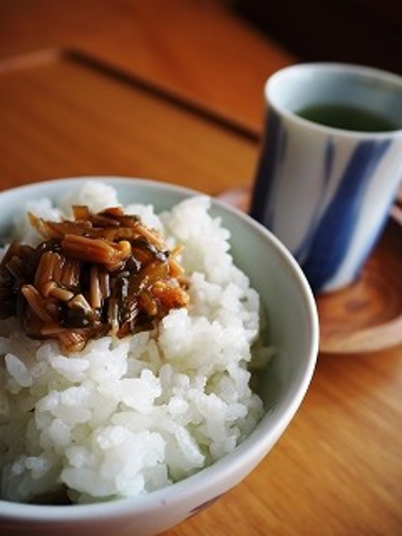 【ごはんのおとも・自社農場産野沢菜使用】野沢菜なめ茸