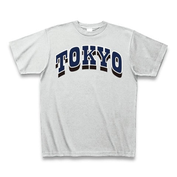 ◆TOKYO◆文字◆ロゴ◆ヘビーウェイト◆半袖◆Tシャツ◆アッシュ◆各サイズ選択可