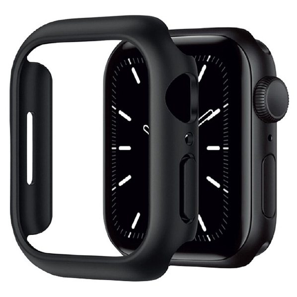 TF7 Apple Watch 45mm用ハードケース マットブラック TF07MB45