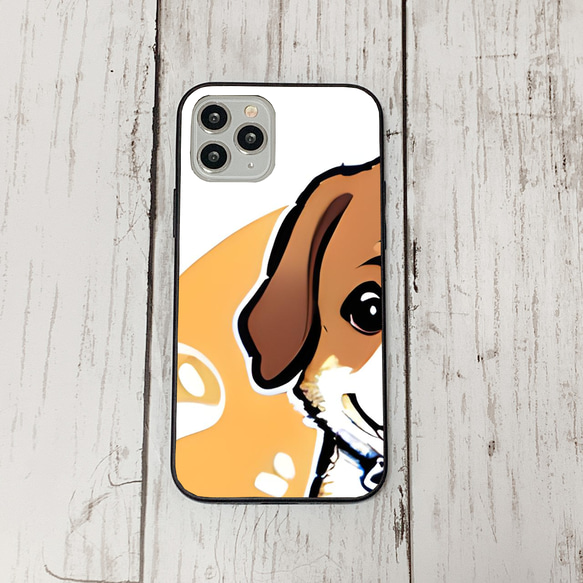 iphoneケース4-3-7 iphone 強化ガラス 犬・いぬ・ワンちゃん 箱12 かわいい アイフォン iface