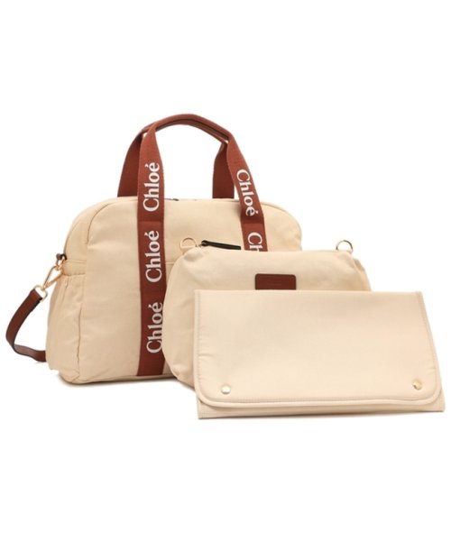 クロエ ボストンバッグ ショルダーバッグ マザーズバッグ チェンジングバッグ ベージュ ブラウン レディース CHLOE C20190 148