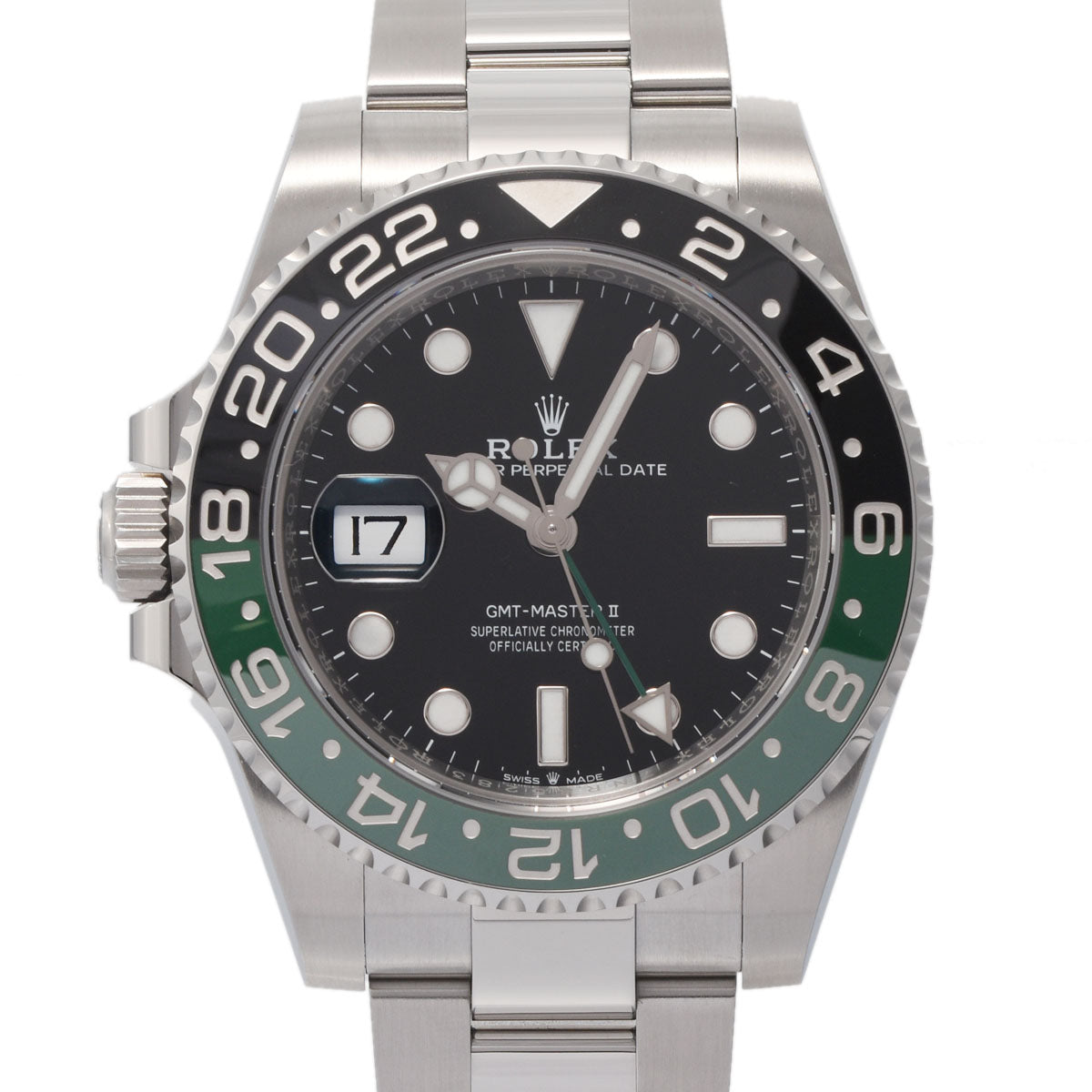 ROLEX ロレックス GMTマスター2 2024年2月 126720VTNR メンズ SS 腕時計 自動巻き ブラック文字盤 未使用 