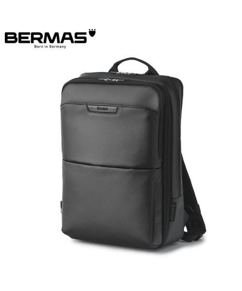 バーマス ディルートフレックス ビジネスリュック 2室 拡張 9L/14L 軽量 撥水 メンズ ブランド BERMAS DULITE FLEX 60642