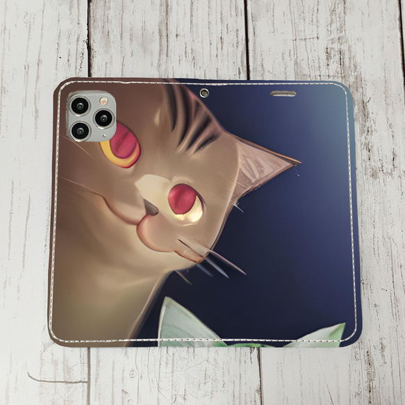 iphoneケース3-5-30 iphone 手帳 猫・ネコ、ねこちゃん 箱17 かわいい アイフォン iface