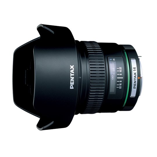 PENTAX 超広角単焦点レンズ DA14mmF2.8ED[IF] Kマウント APS-Cサイズ 21510【!中古品!】