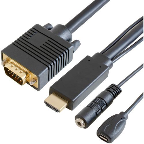 ゴッパ GP-HDV15K-20 HDMI-VGA変換ケーブル 2m ブラック