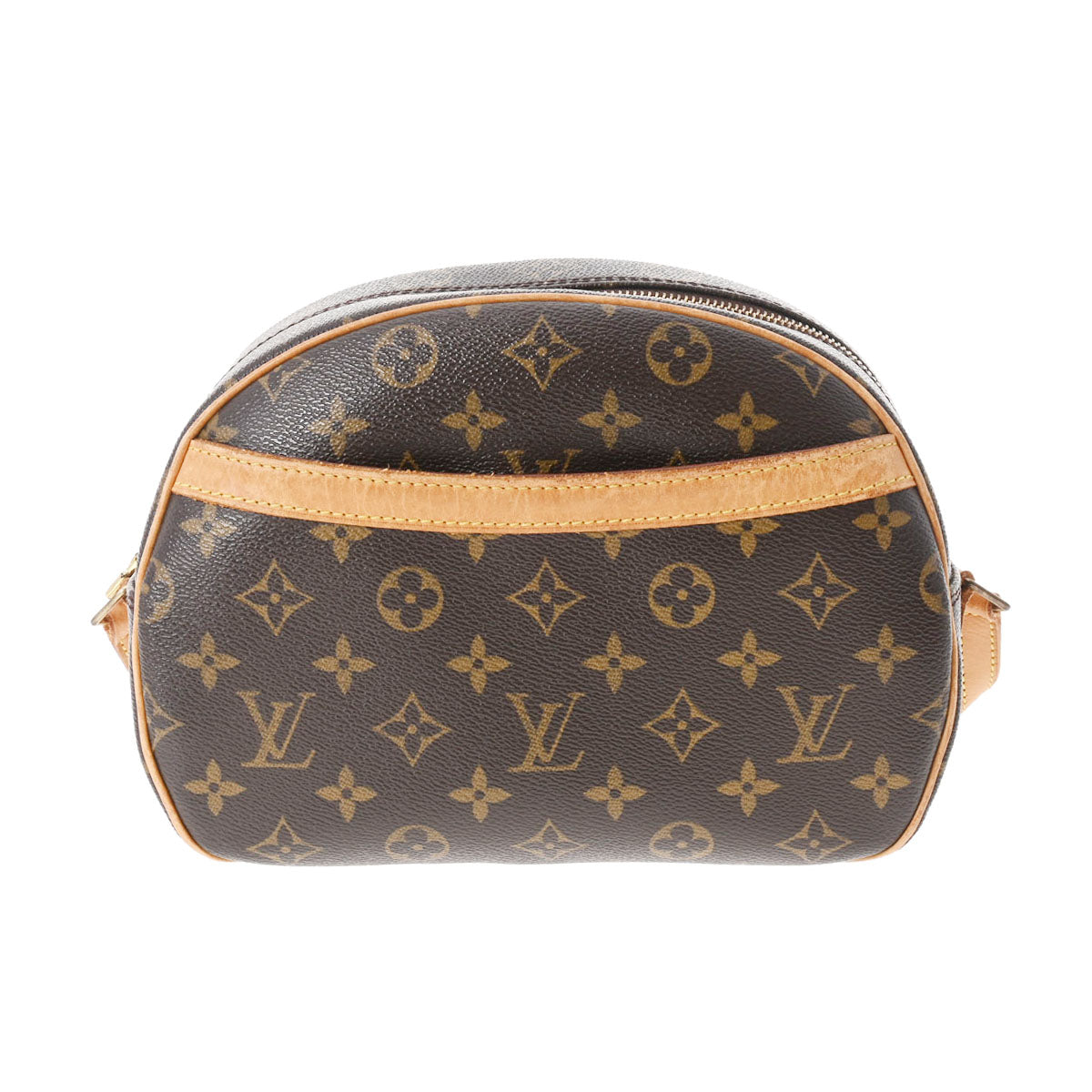 LOUIS VUITTON ルイヴィトン モノグラム ブロワ ブラウン M51221 レディース モノグラムキャンバス ショルダーバッグ Bランク 中古 