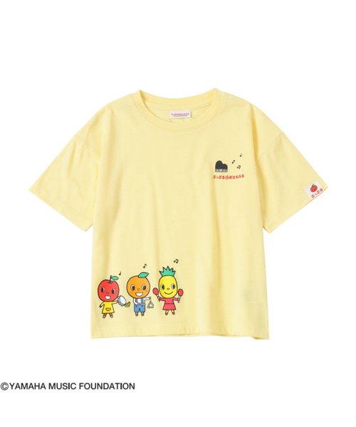 ぷっぷる 裾プリントTシャツ 887457