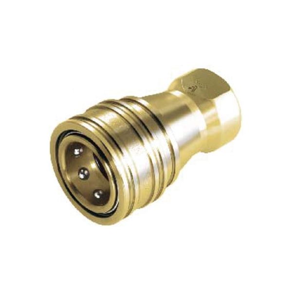 SP-VカプラTypeA 4S-V-A BRASS CR 日東工器（直送品）