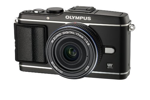 OLYMPUS ミラーレス一眼 PEN E-P3 ツインレンズキット ブラック E-P3 TKIT BLK 【!中古品!】