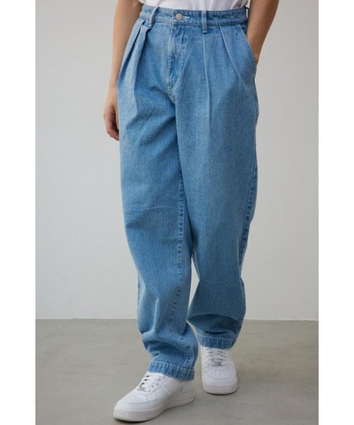 AZUL DENIM ツータックテーパード