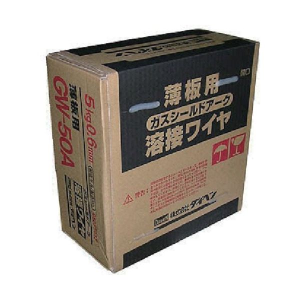 ダイヘン 軟鋼・高張力鋼溶接ワイヤ0.6φ 5KG GW-50A-06 1巻 851-2853（直送品）