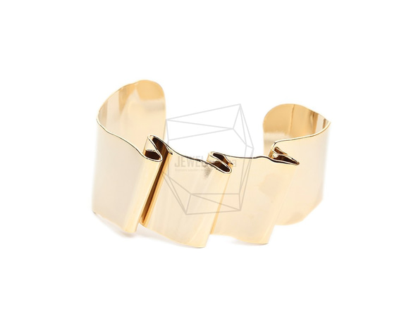 BRA-054-G【1個入り】バンドカフブレスレット,Band Cuff Bracelet/30mm