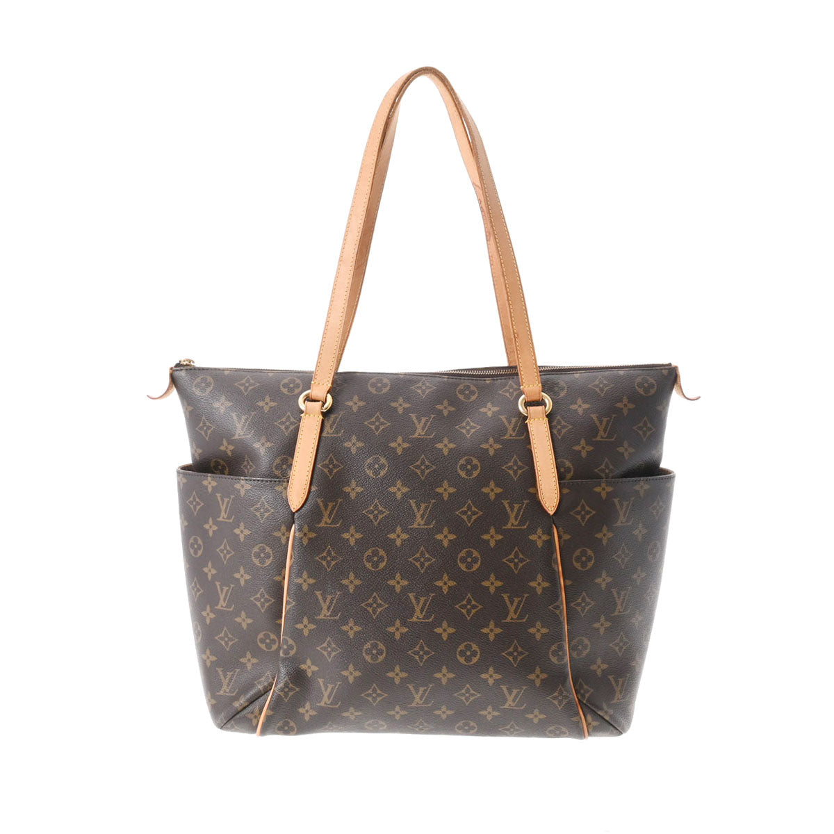 LOUIS VUITTON ルイヴィトン モノグラム トータリーGM  ブラウン M56690 レディース モノグラムキャンバス トートバッグ Bランク 中古 