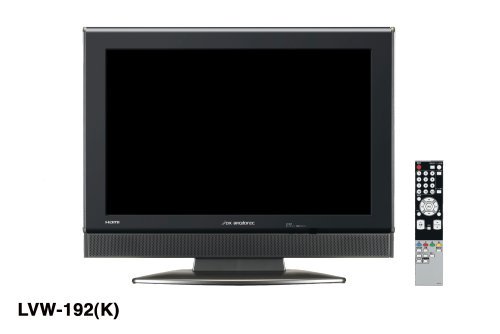 DXアンテナ 19V型 ハイビジョン 液晶テレビ ブラック LVW-192(K)【中古品】