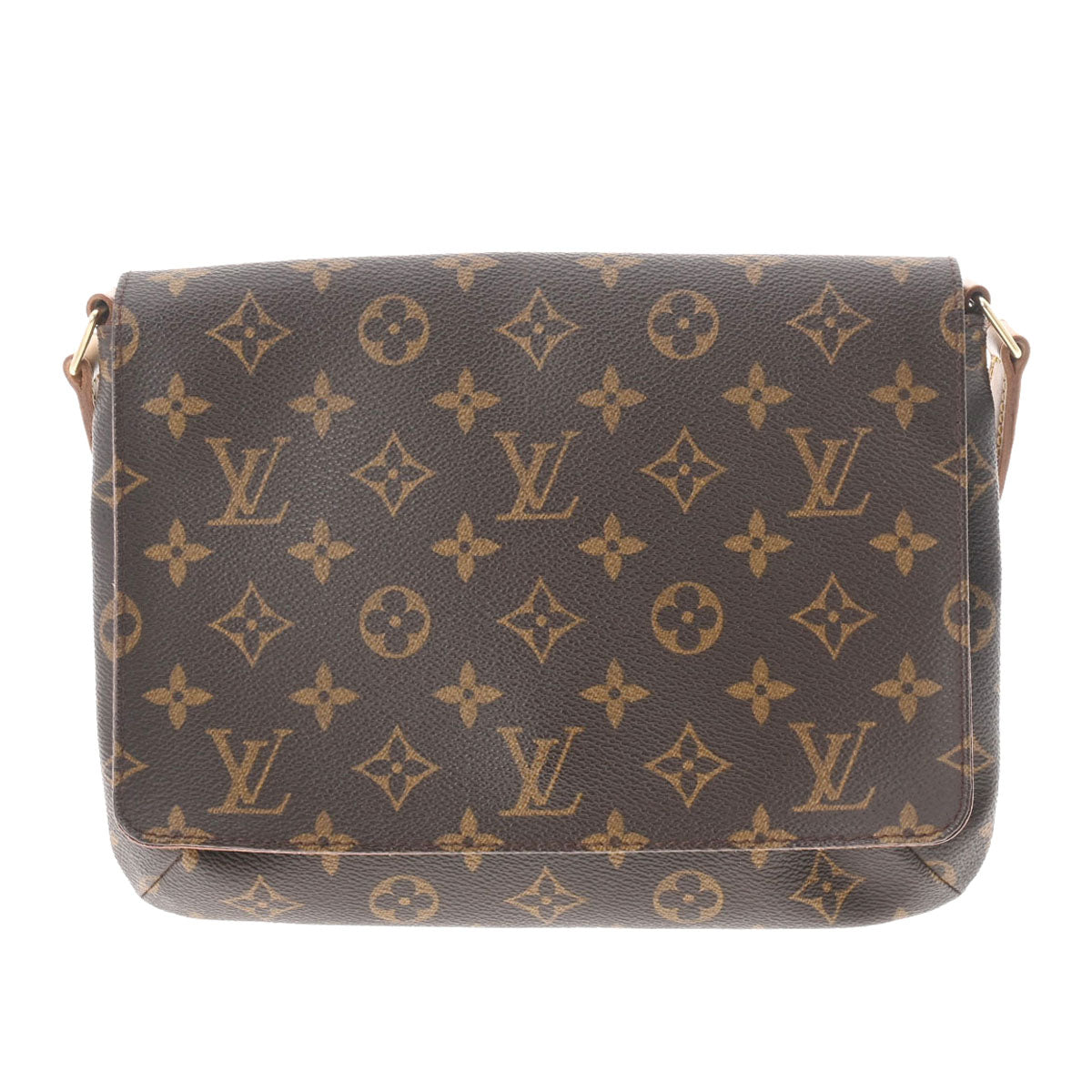 LOUIS VUITTON ルイヴィトン モノグラム ミュゼットタンゴ ショート ブラウン M51257 レディース モノグラムキャンバス ショルダーバッグ Bランク 中古 