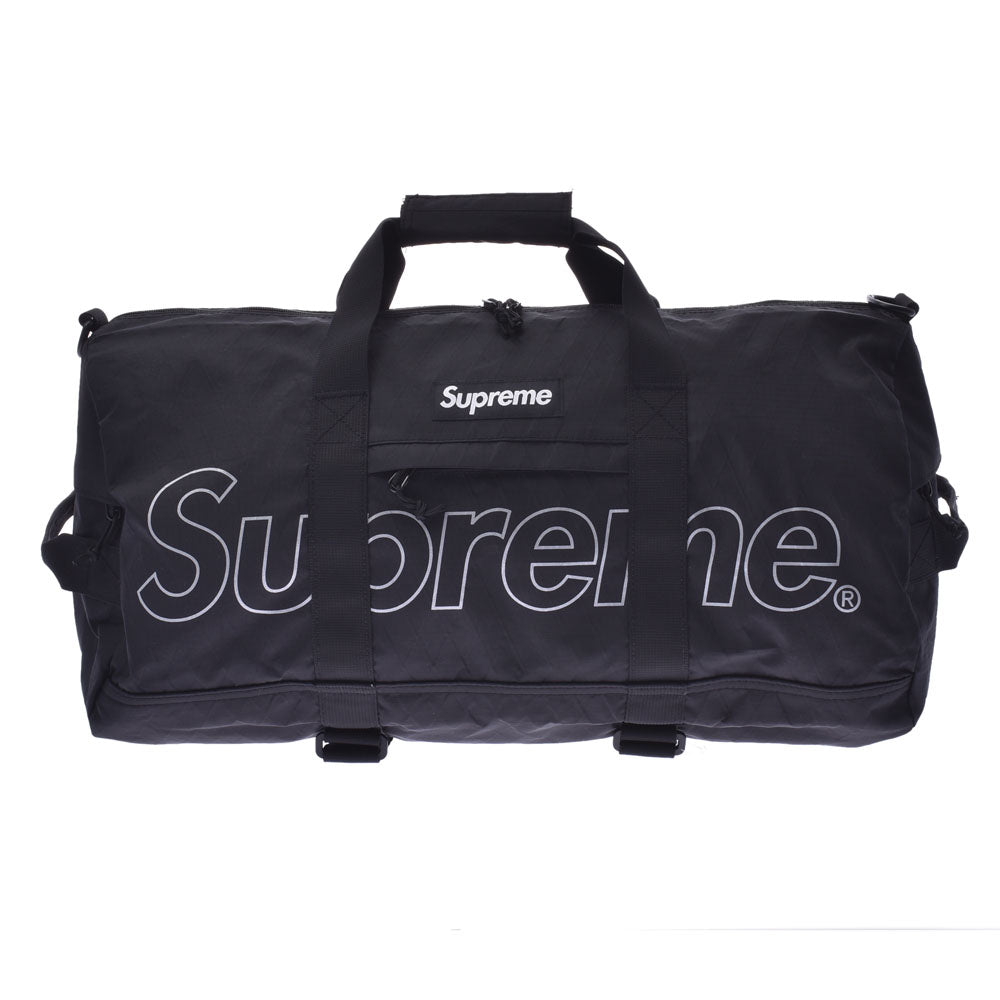 Supreme シュプリーム DUFFLE BAG 18FW ダッフルバッグ ボストンバッグ 黒 ユニセックス ポリエステル ボストンバッグ 未使用 