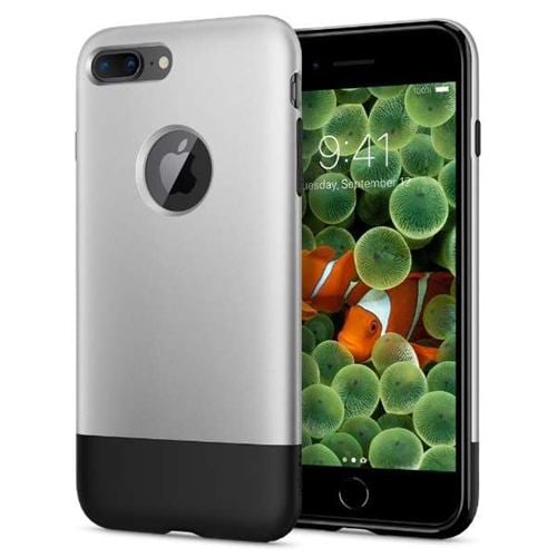 spigen(シュピゲン) 055CS24412 iPhone 8 Plus ／ iPhone 7 Plus Classic One Aluminum Gray