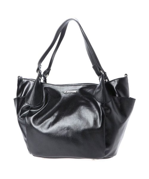 ラ バガジェリー LA BAGAGERIE バッグ ショルダーバッグ トートバッグ レディース EMAILLER 2WAY TOTE BAG S ブラック ライ